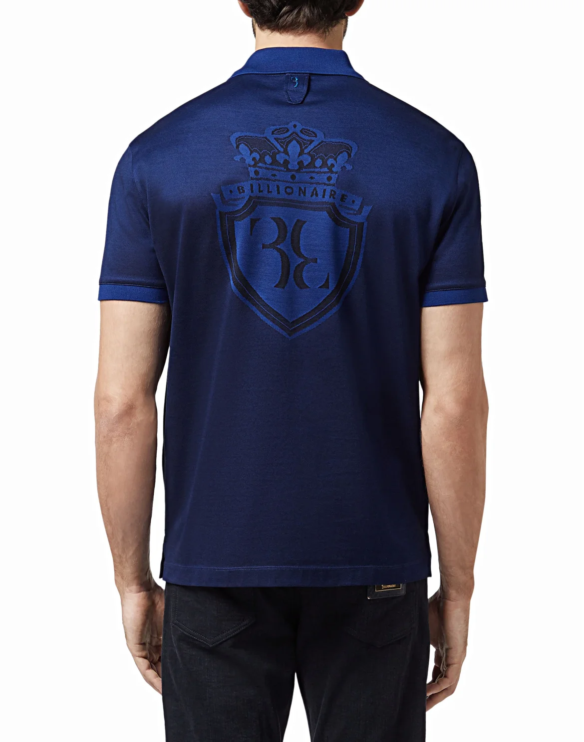 Polo shirt SS Crest, цвет: Синий