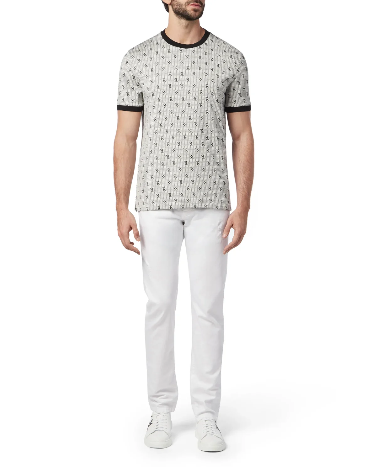 T-shirt Round Neck SS Double B, цвет: Белый