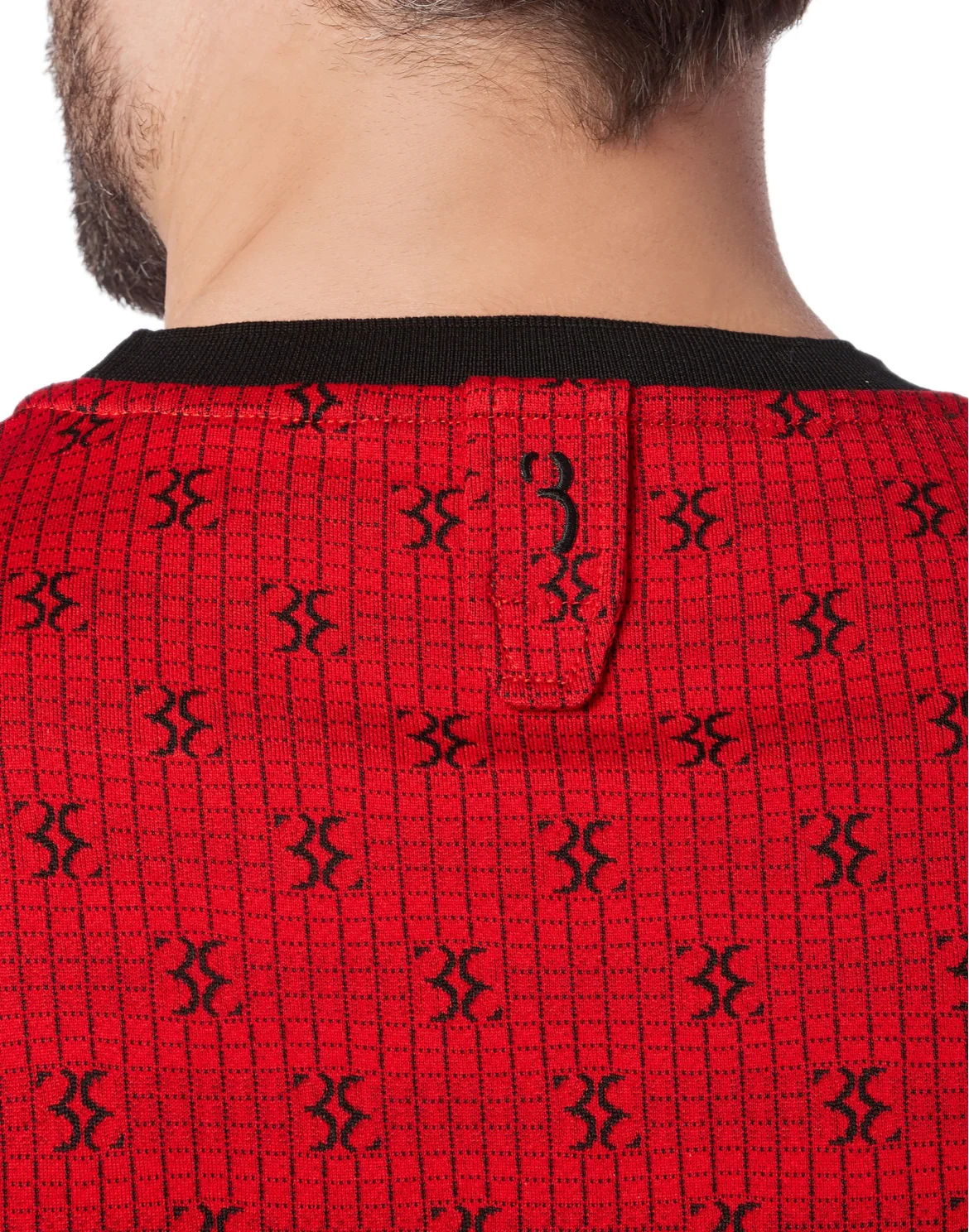 T-shirt Round Neck SS Double B, цвет: Красный