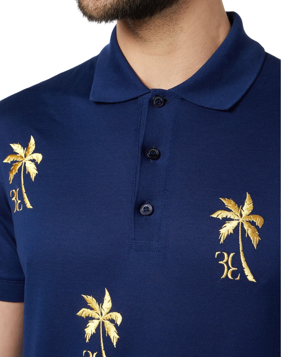 Polo shirt SS Palms, цвет: Синий