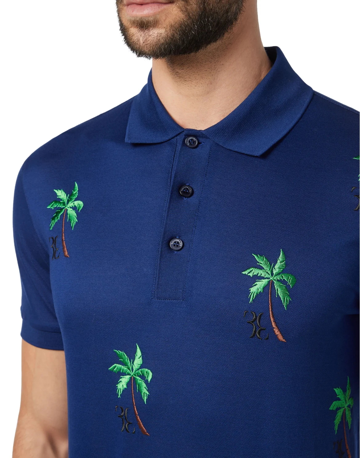 Polo shirt SS Palms, цвет: Синий