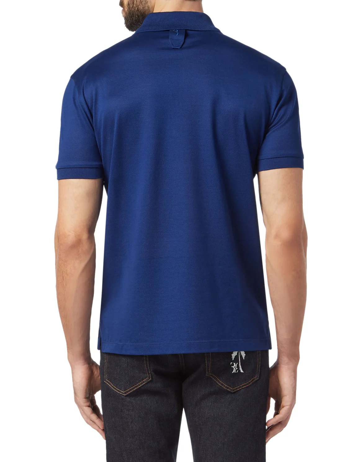 Polo shirt SS Palms, цвет: Синий