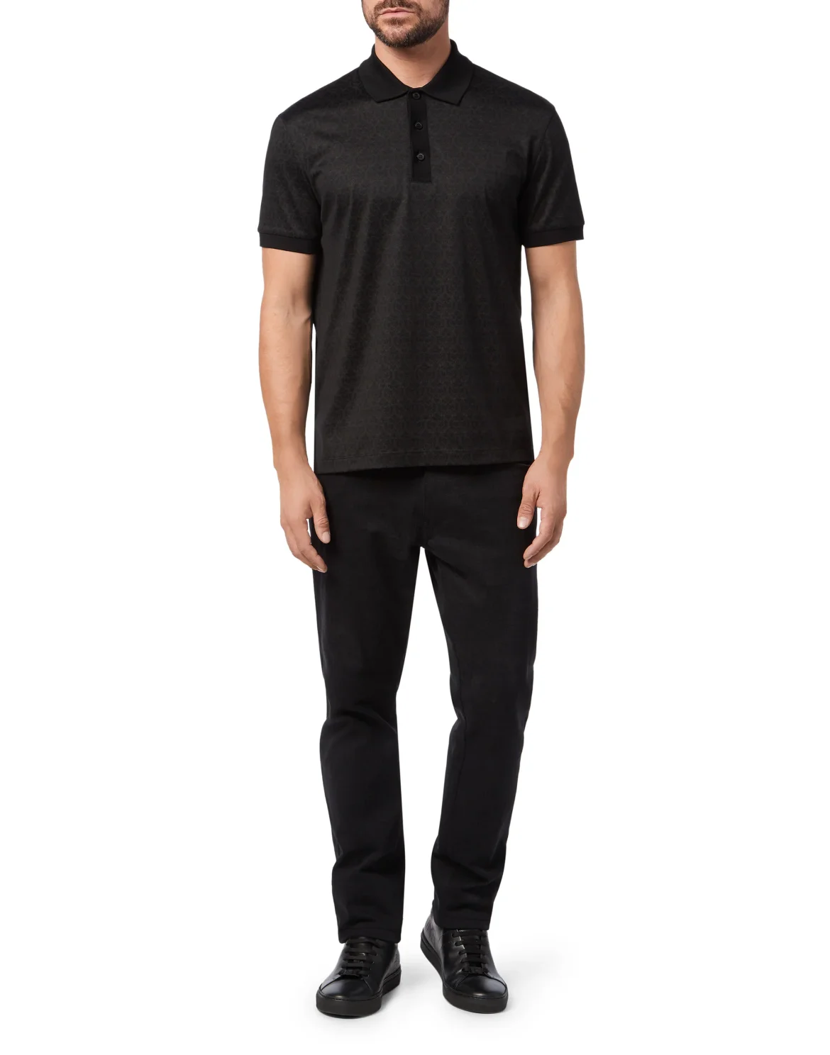 Polo shirt SS Lion, цвет: Черный