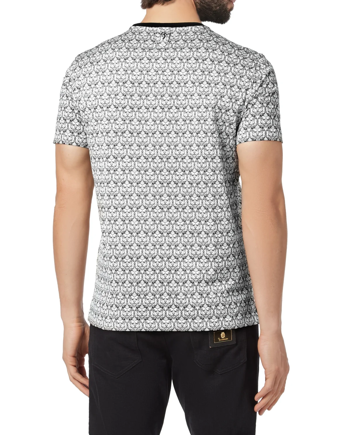 T-shirt Round Neck SS Lion, цвет: Белый