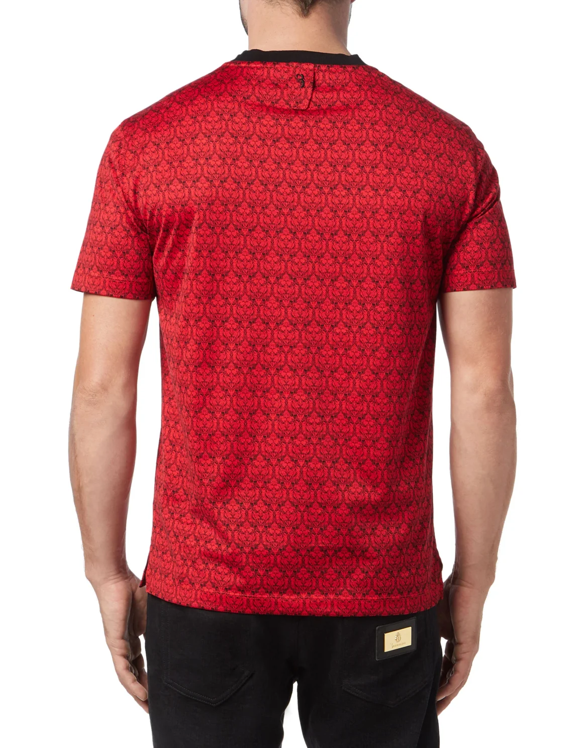 T-shirt Round Neck SS Lion, цвет: Красный