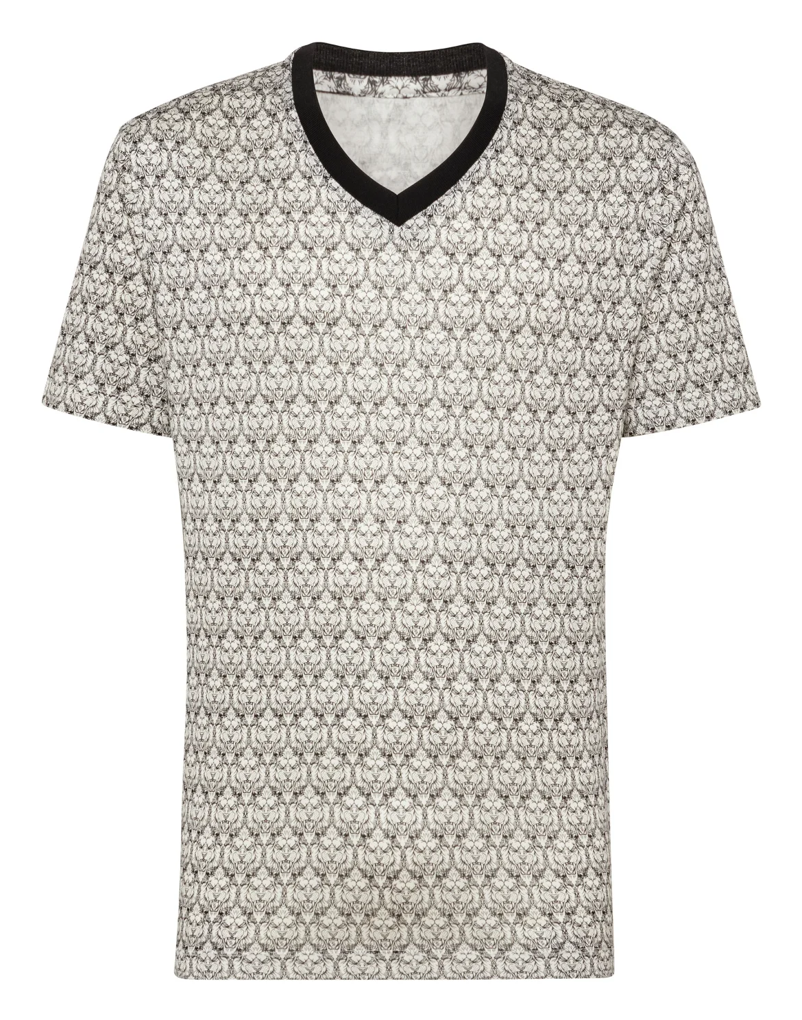 T-shirt V-Neck SS Lion, цвет: Белый