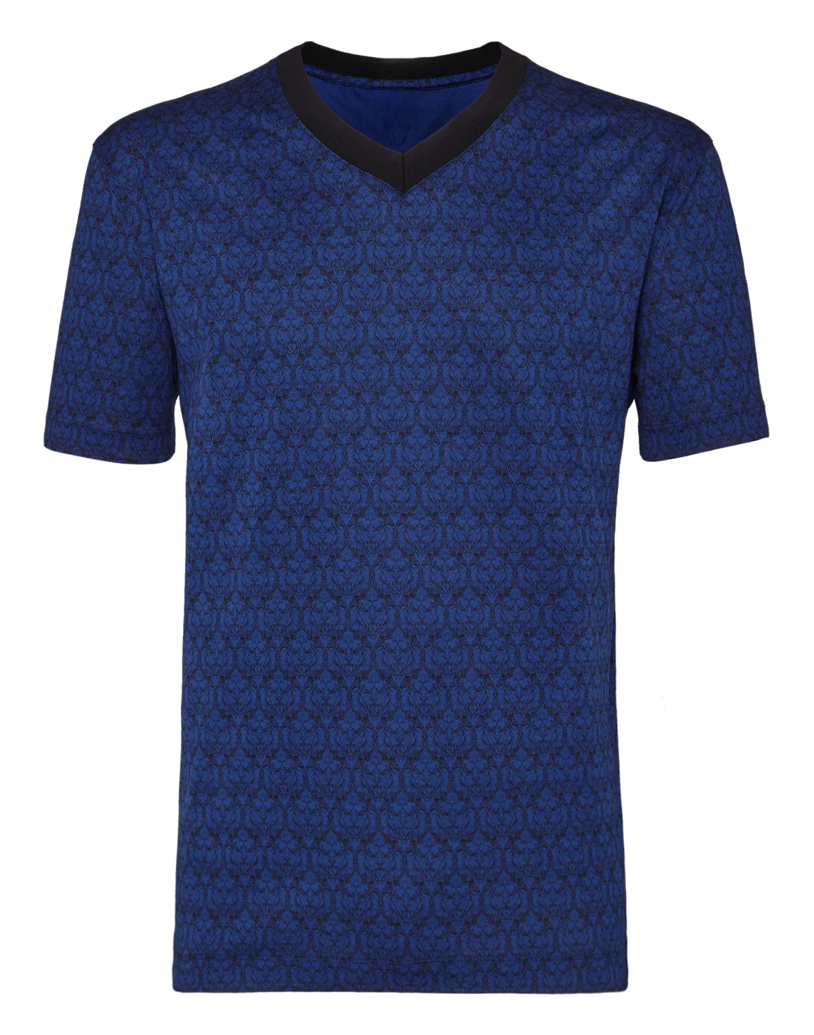 T-shirt V-Neck SS Lion, цвет: Синий