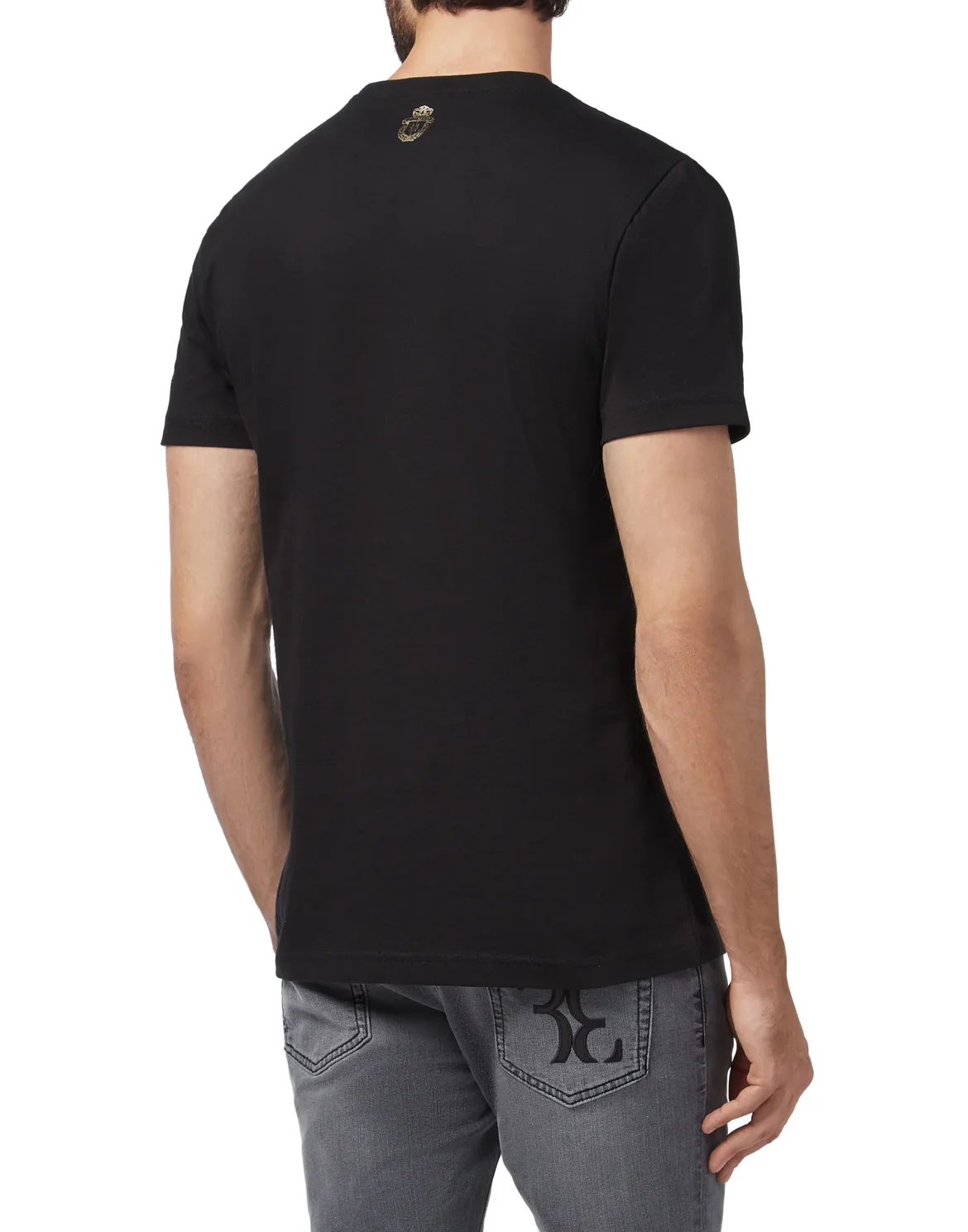 T-shirt Round Neck SS Double B, цвет: Черный