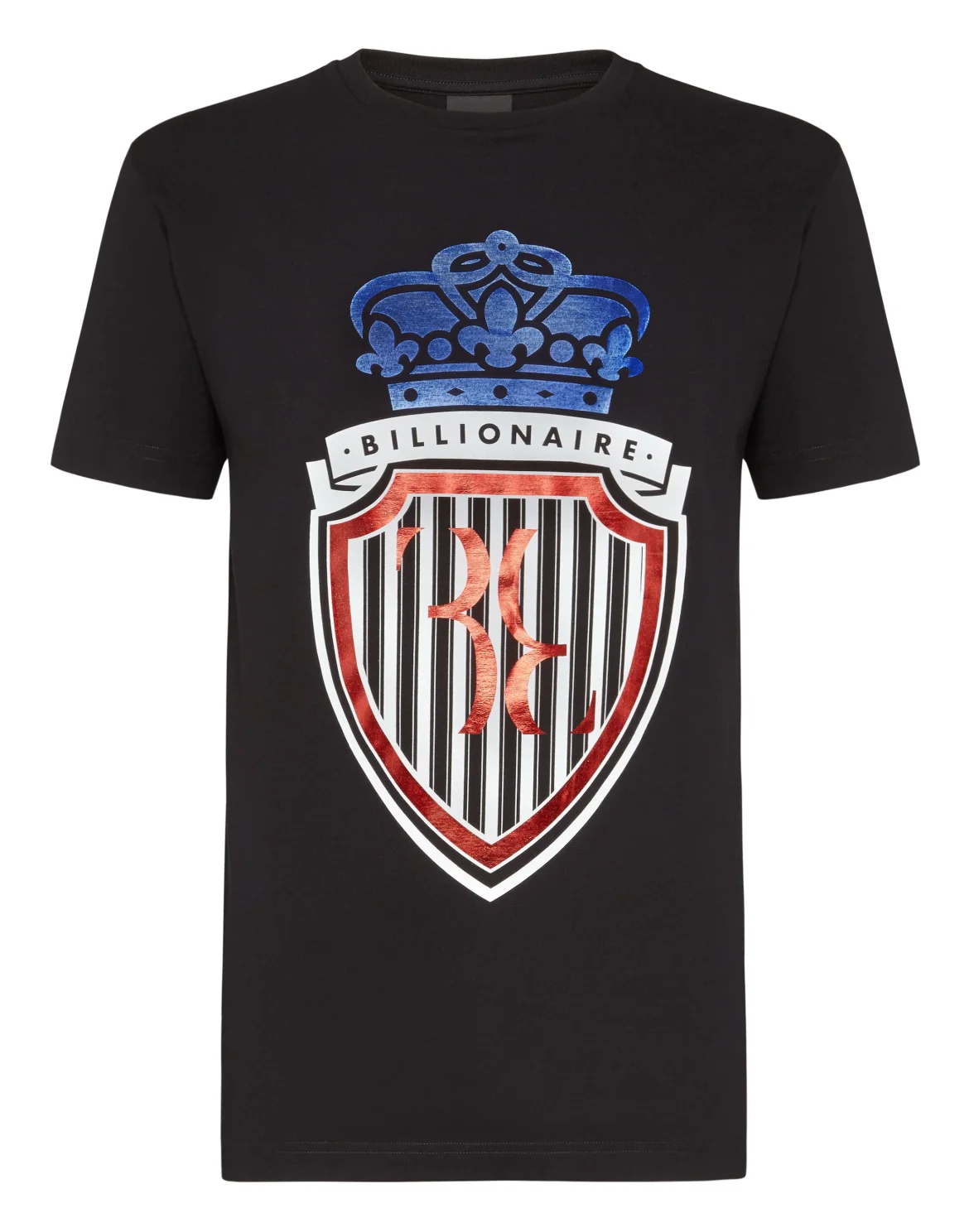 T-shirt Round Neck SS Crest, цвет: Черный