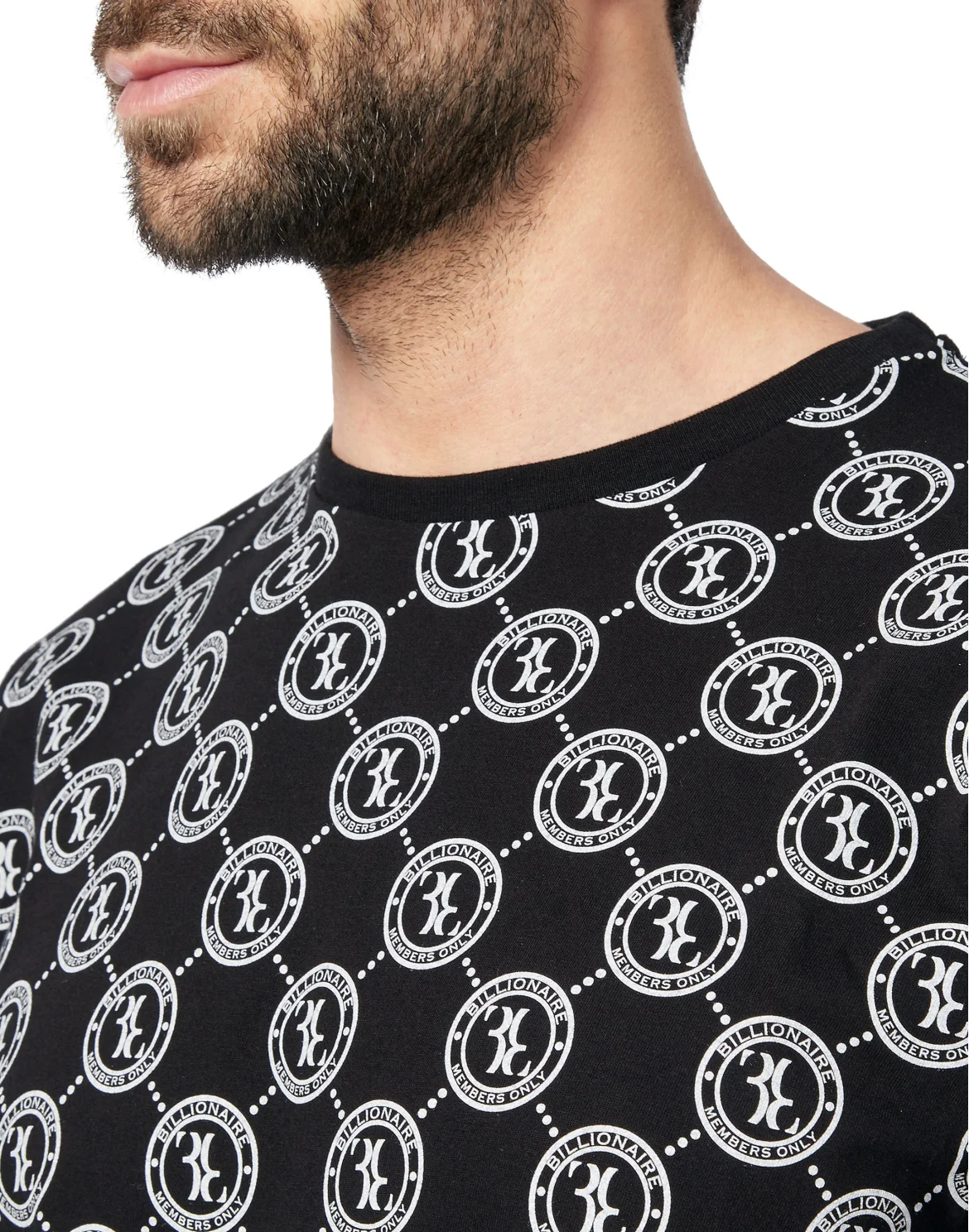 T-shirt Round Neck SS Members only, цвет: Черный