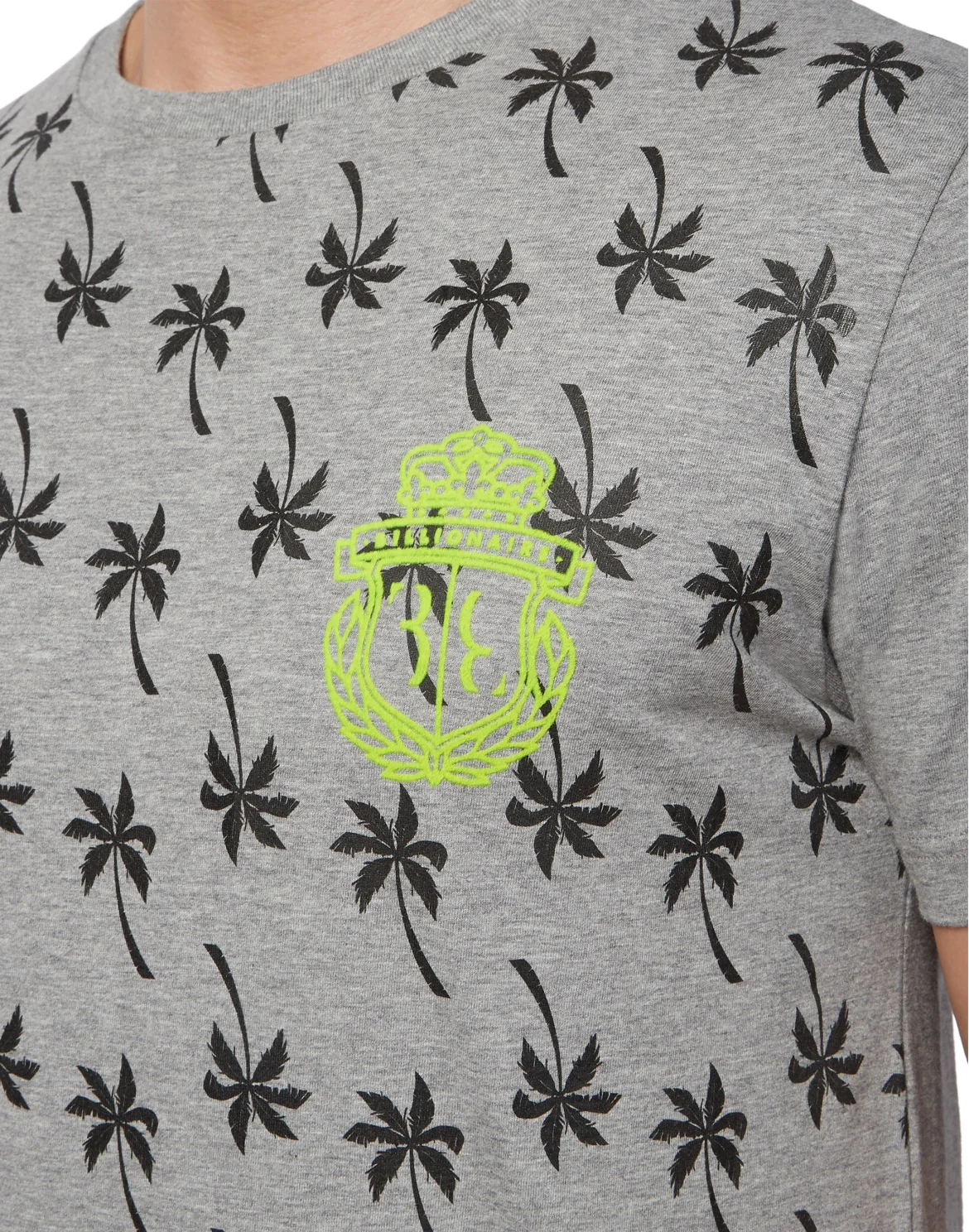 T-shirt Round Neck SS Members only, цвет: Серый