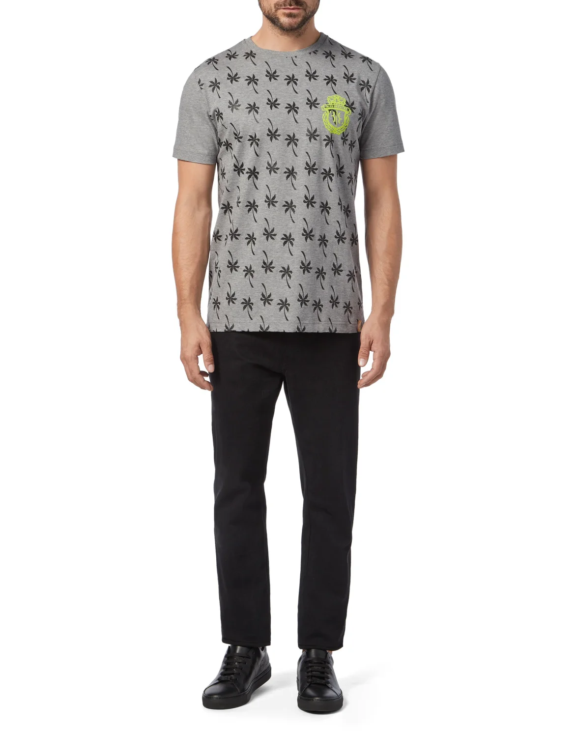 T-shirt Round Neck SS Members only, цвет: Серый