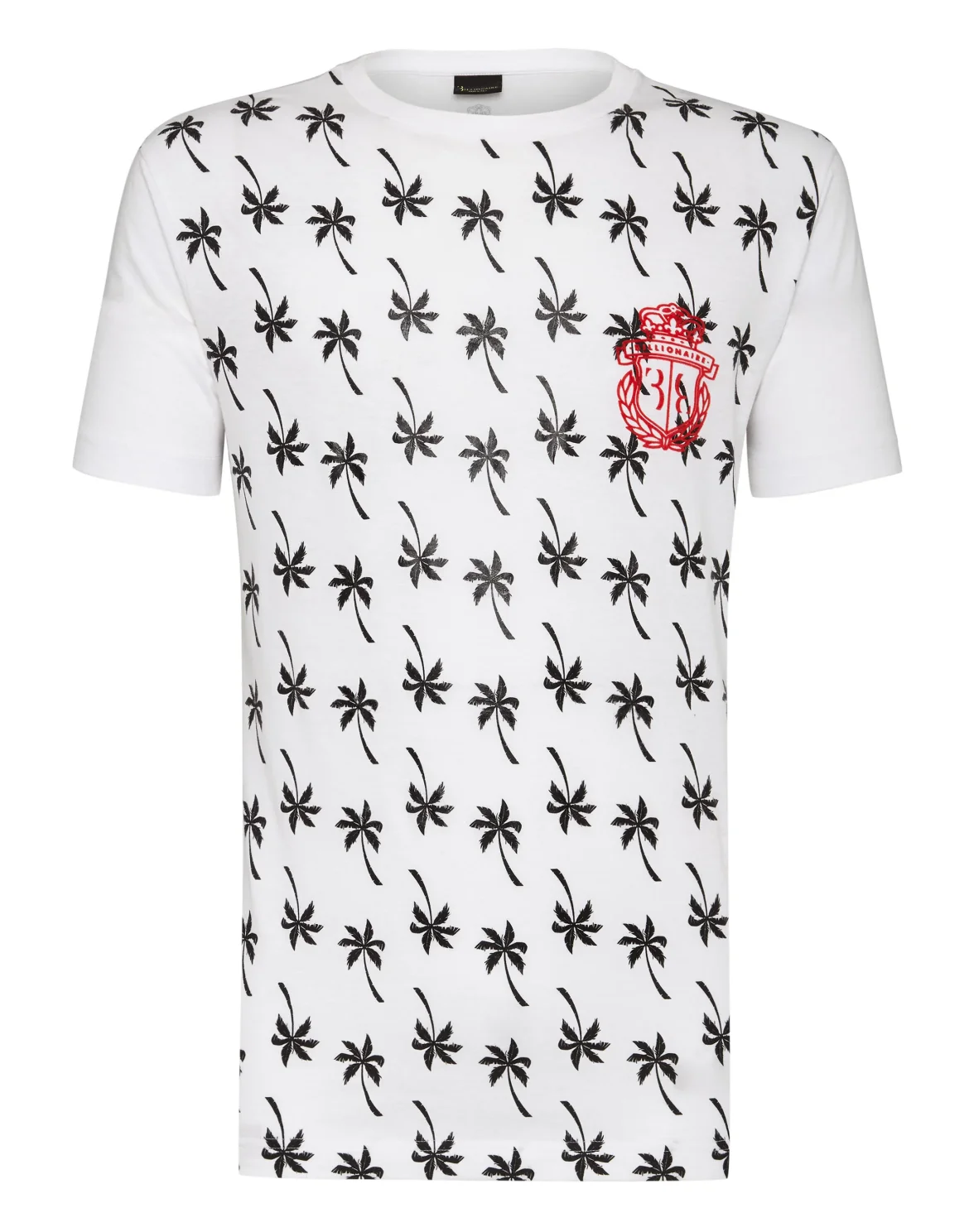 T-shirt Round Neck SS Palms, цвет: Белый