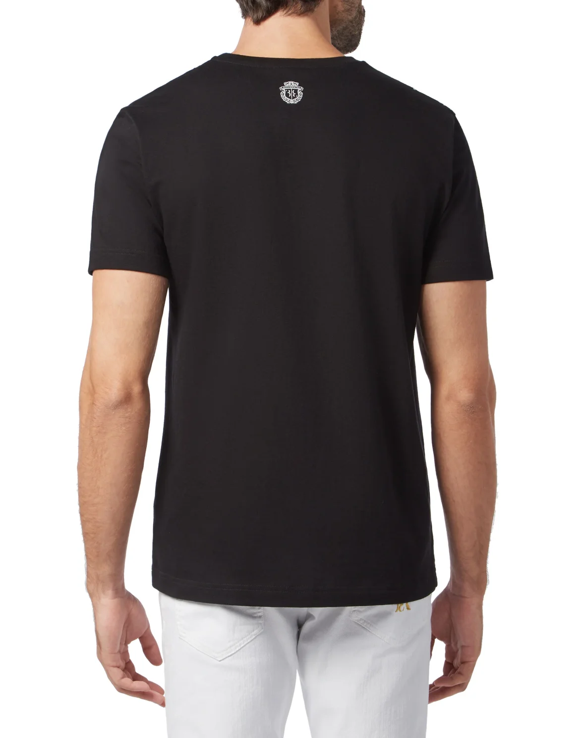 T-shirt Round Neck SS Palms, цвет: Черный