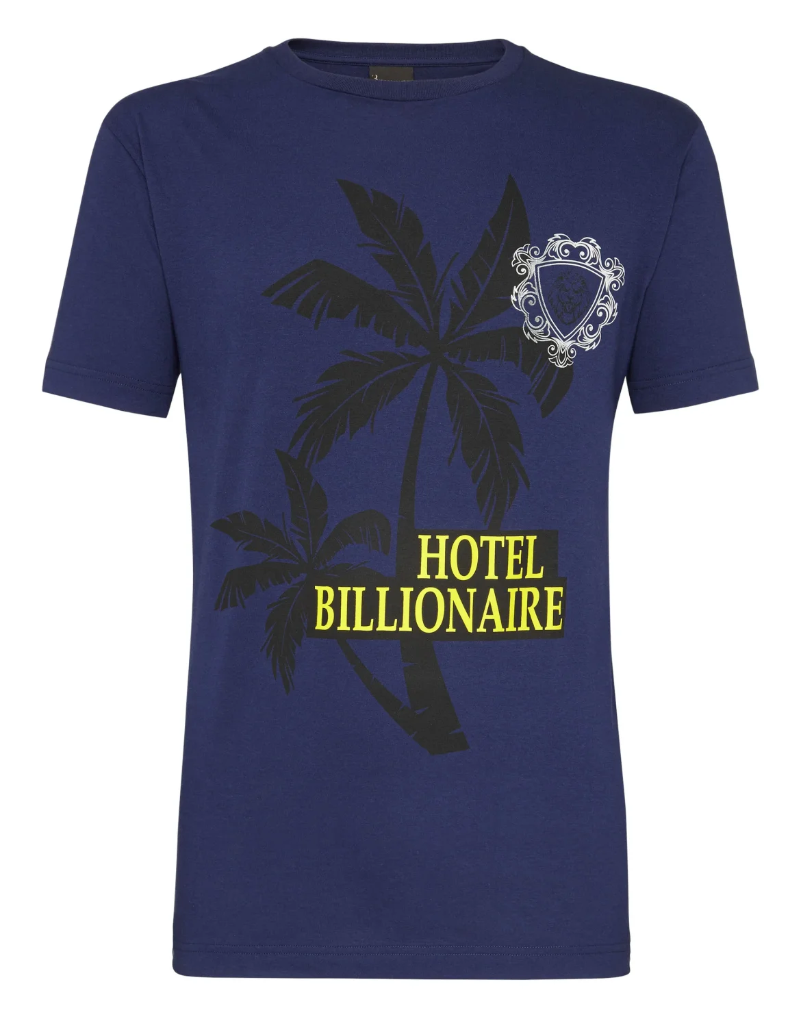 T-shirt Round Neck SS Palms, цвет: Синий