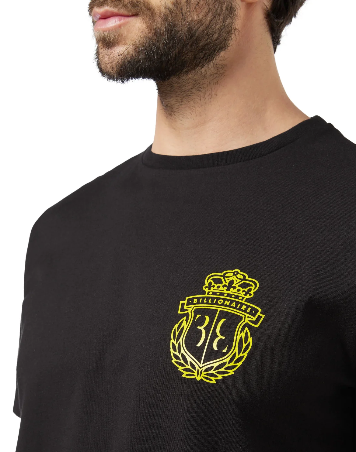 T-shirt Round Neck SS Palms, цвет: Черный