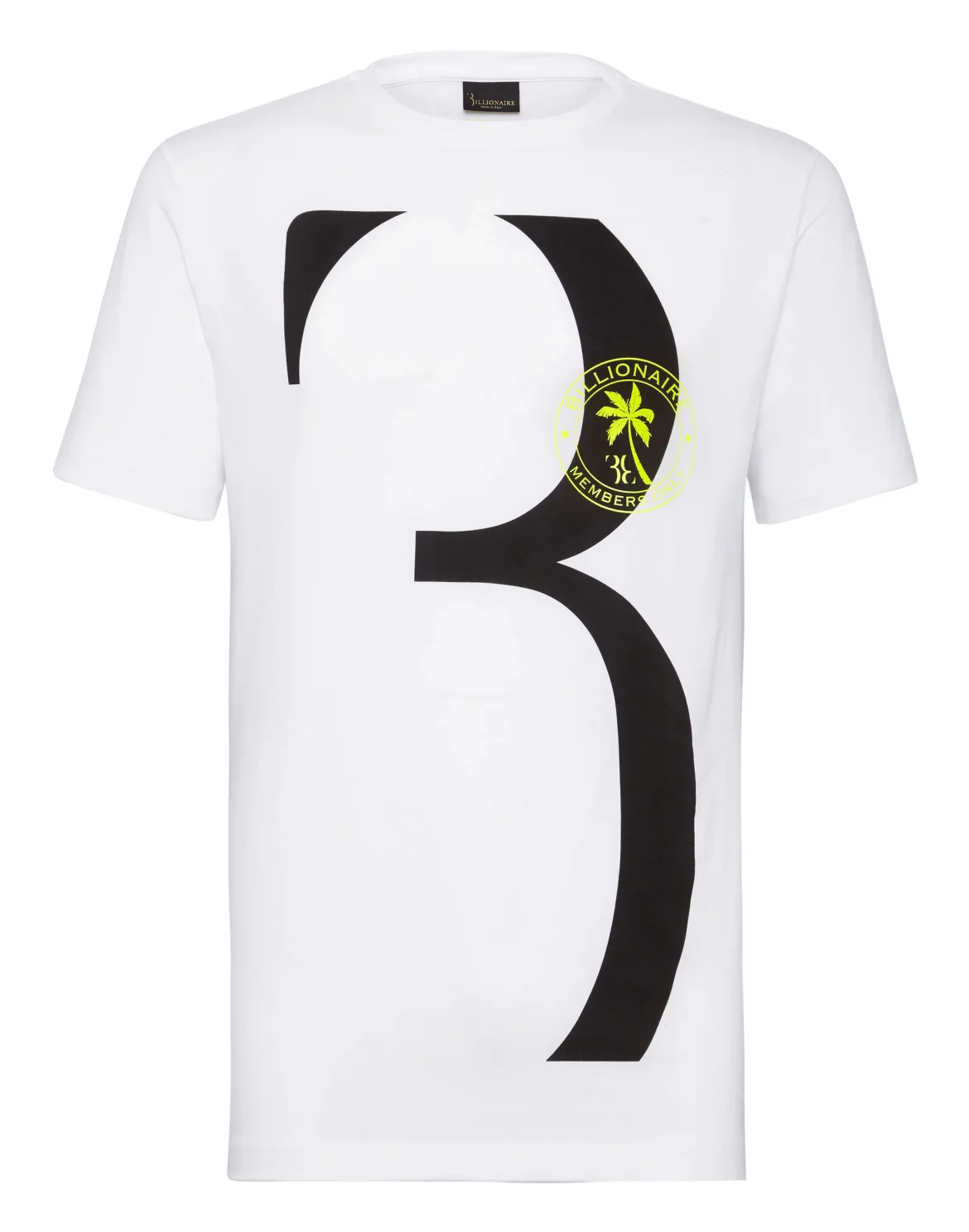T-shirt Round Neck SS Palms, цвет: Белый