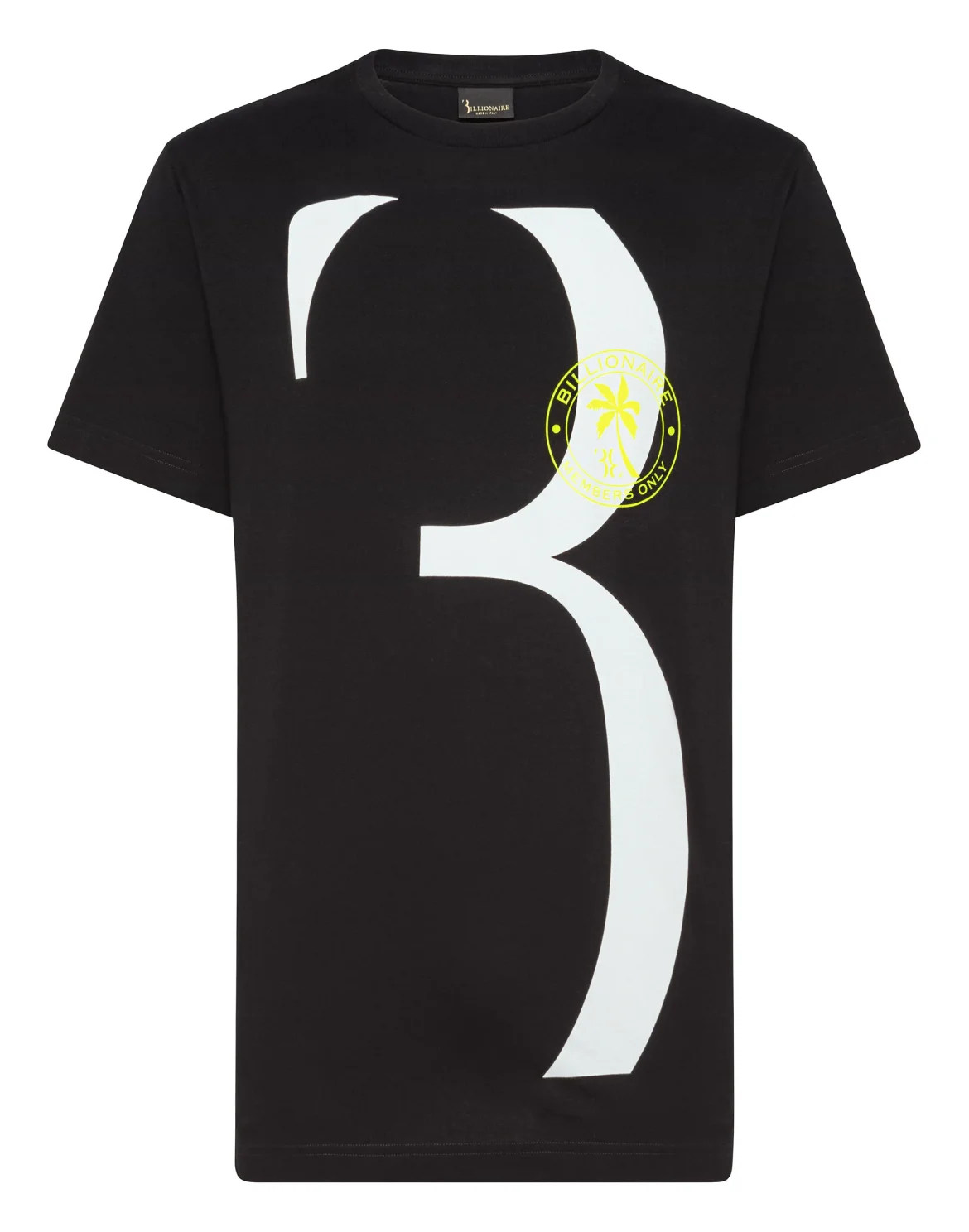 T-shirt Round Neck SS Palms, цвет: Черный
