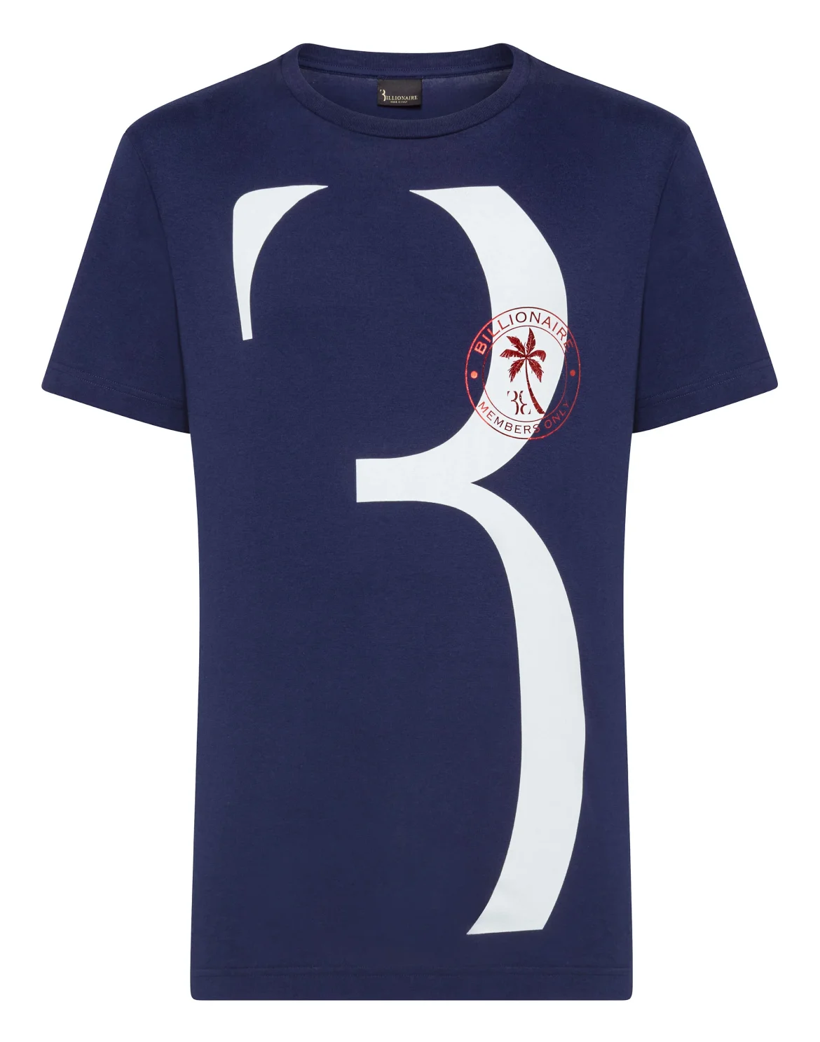 T-shirt Round Neck SS Palms, цвет: Синий