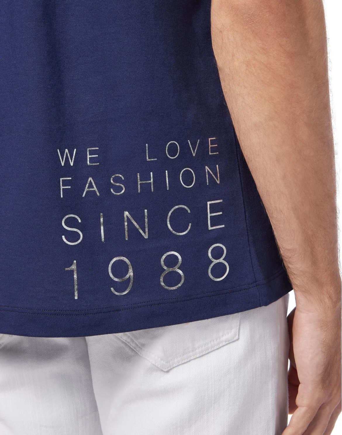 T-shirt Round Neck SS Babochka Anniversary, цвет: Синий