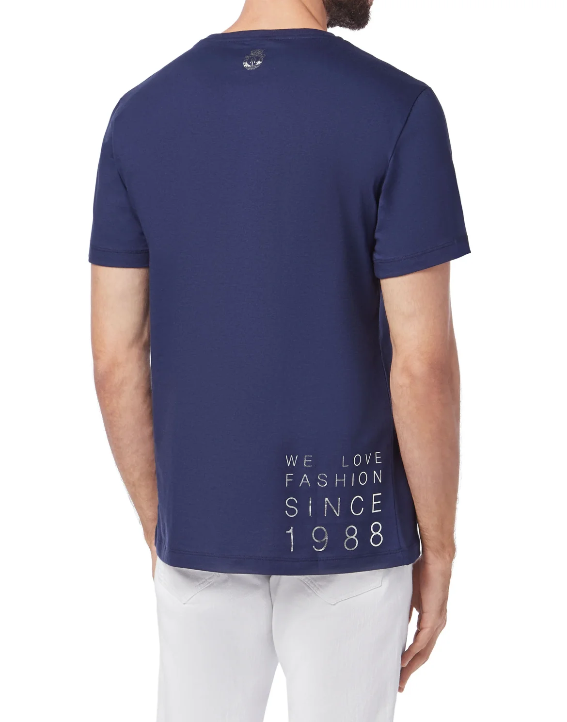 T-shirt Round Neck SS Babochka Anniversary, цвет: Синий