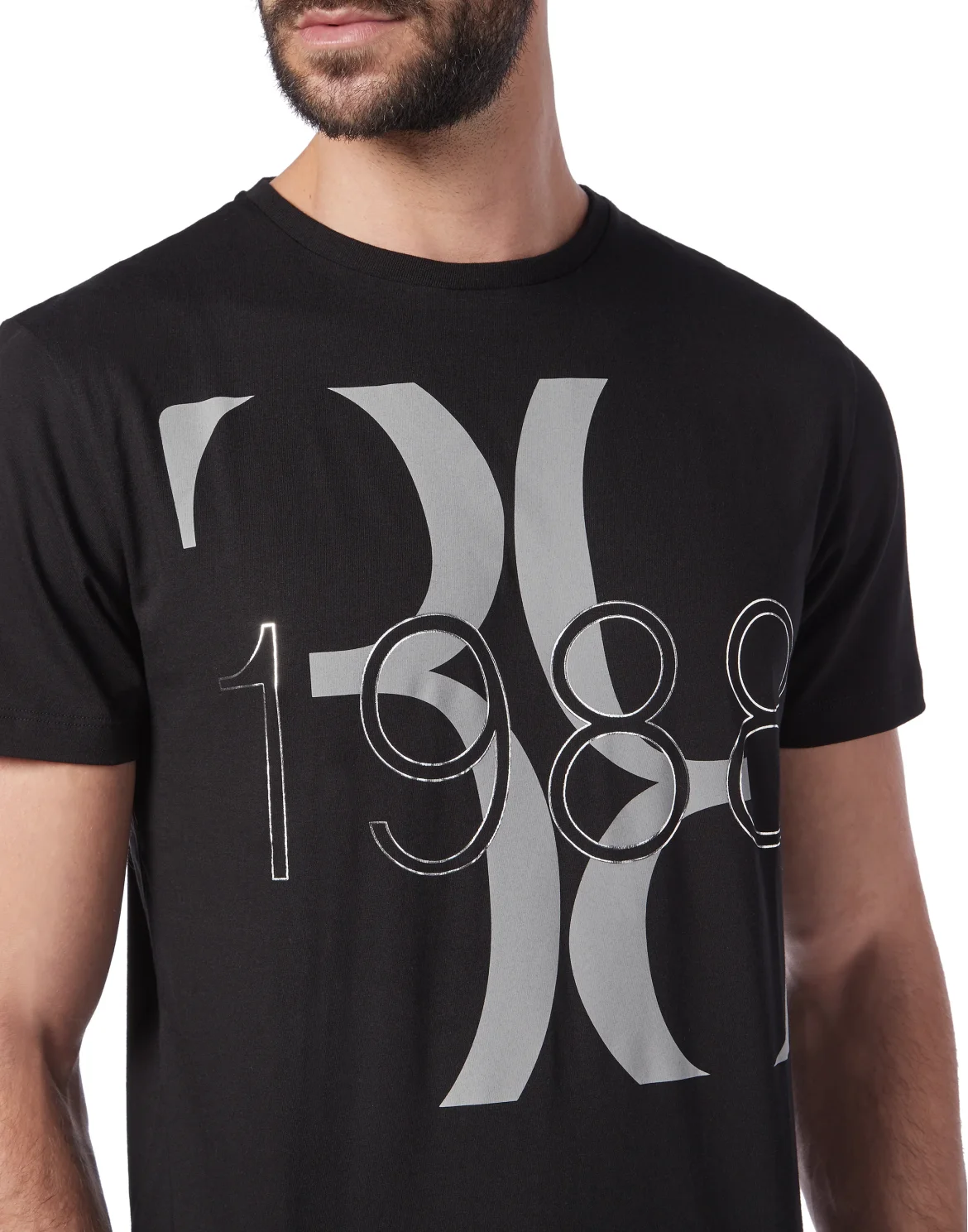 T-shirt Round Neck SS Babochka Anniversary, цвет: Черный