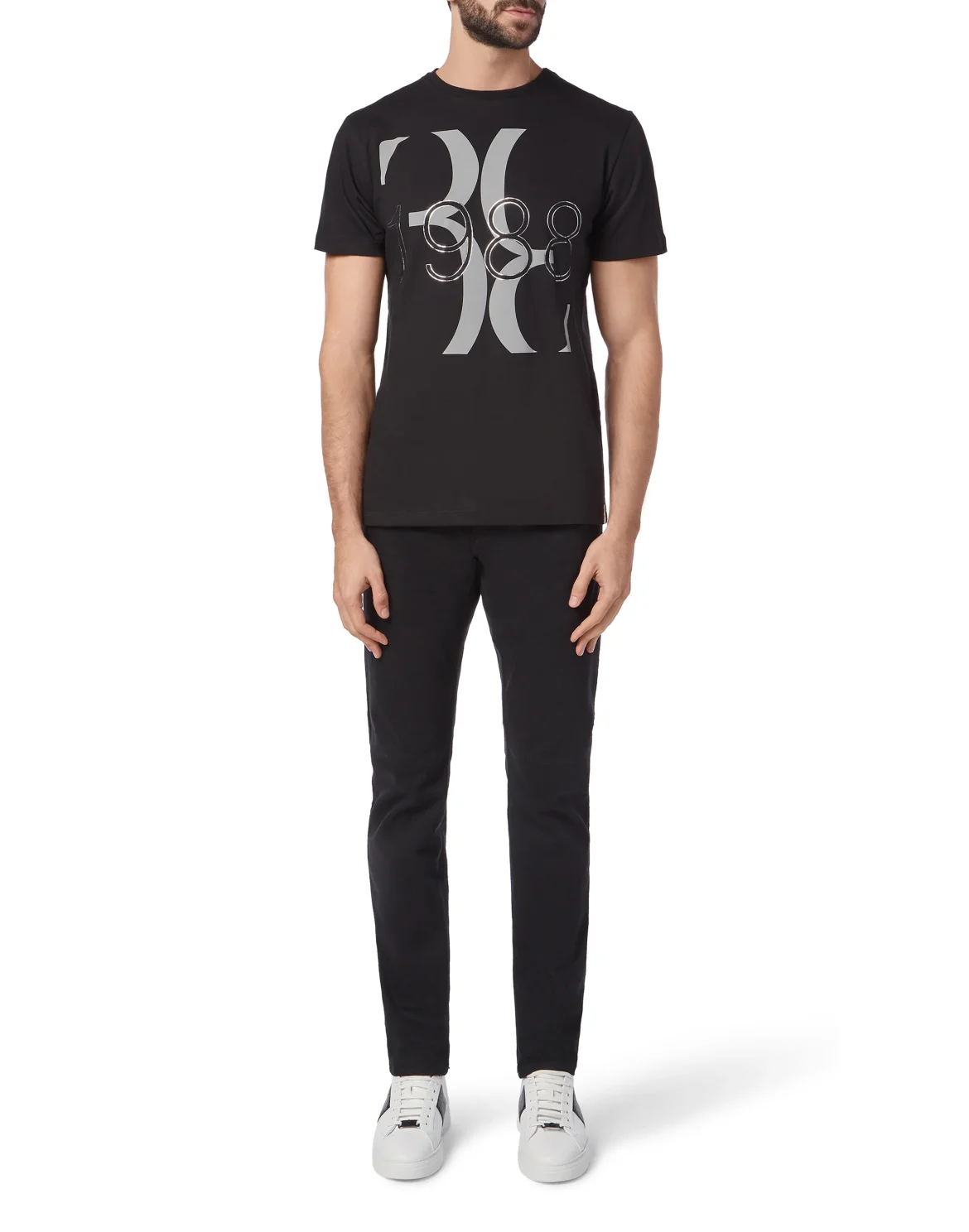 T-shirt Round Neck SS Babochka Anniversary, цвет: Черный