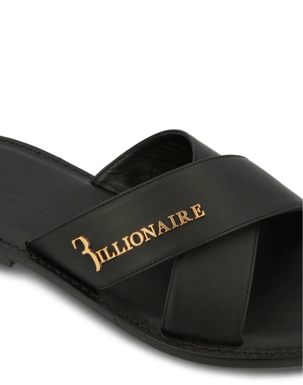 Sandals Flat Statement, цвет: Черный