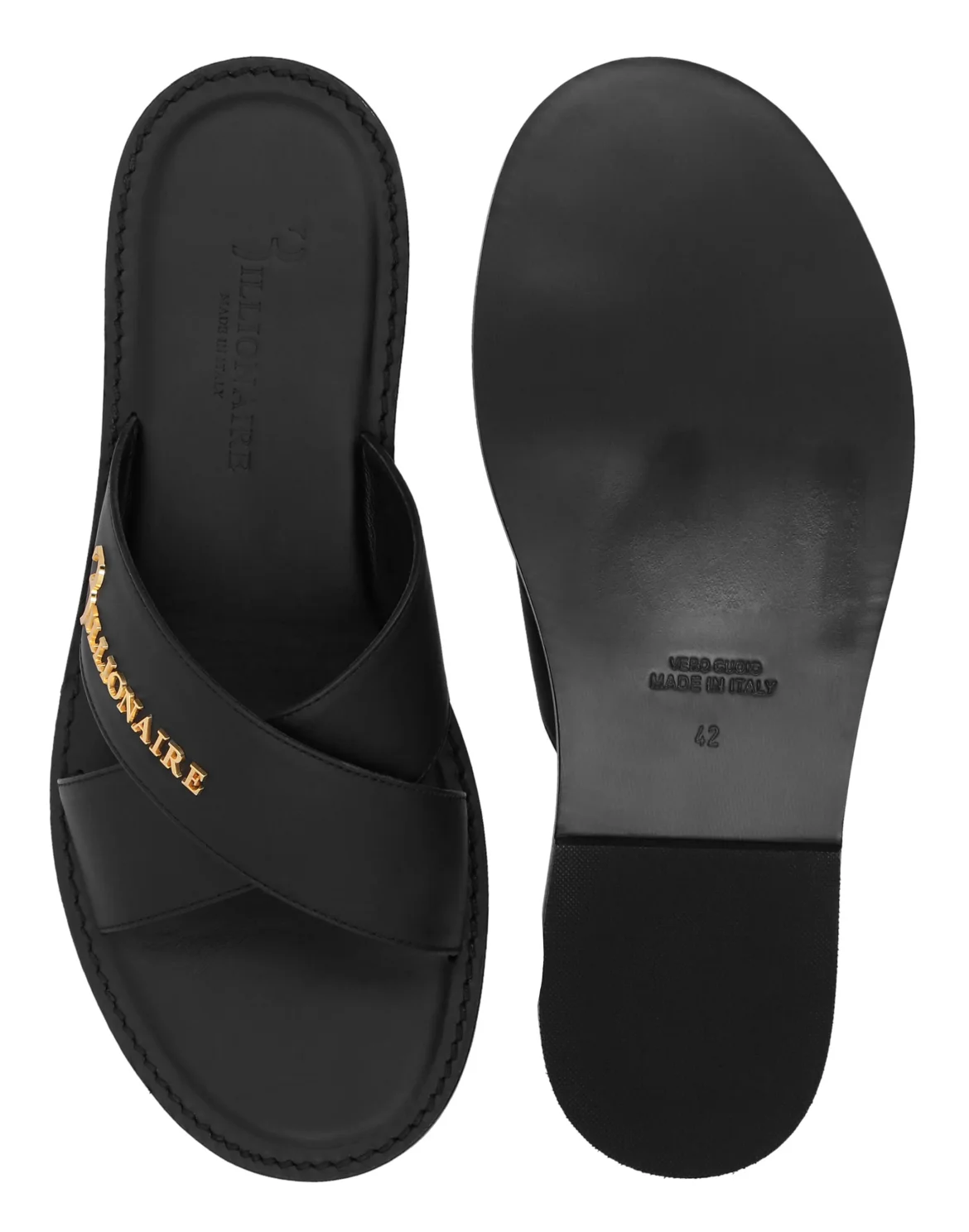 Sandals Flat Statement, цвет: Черный