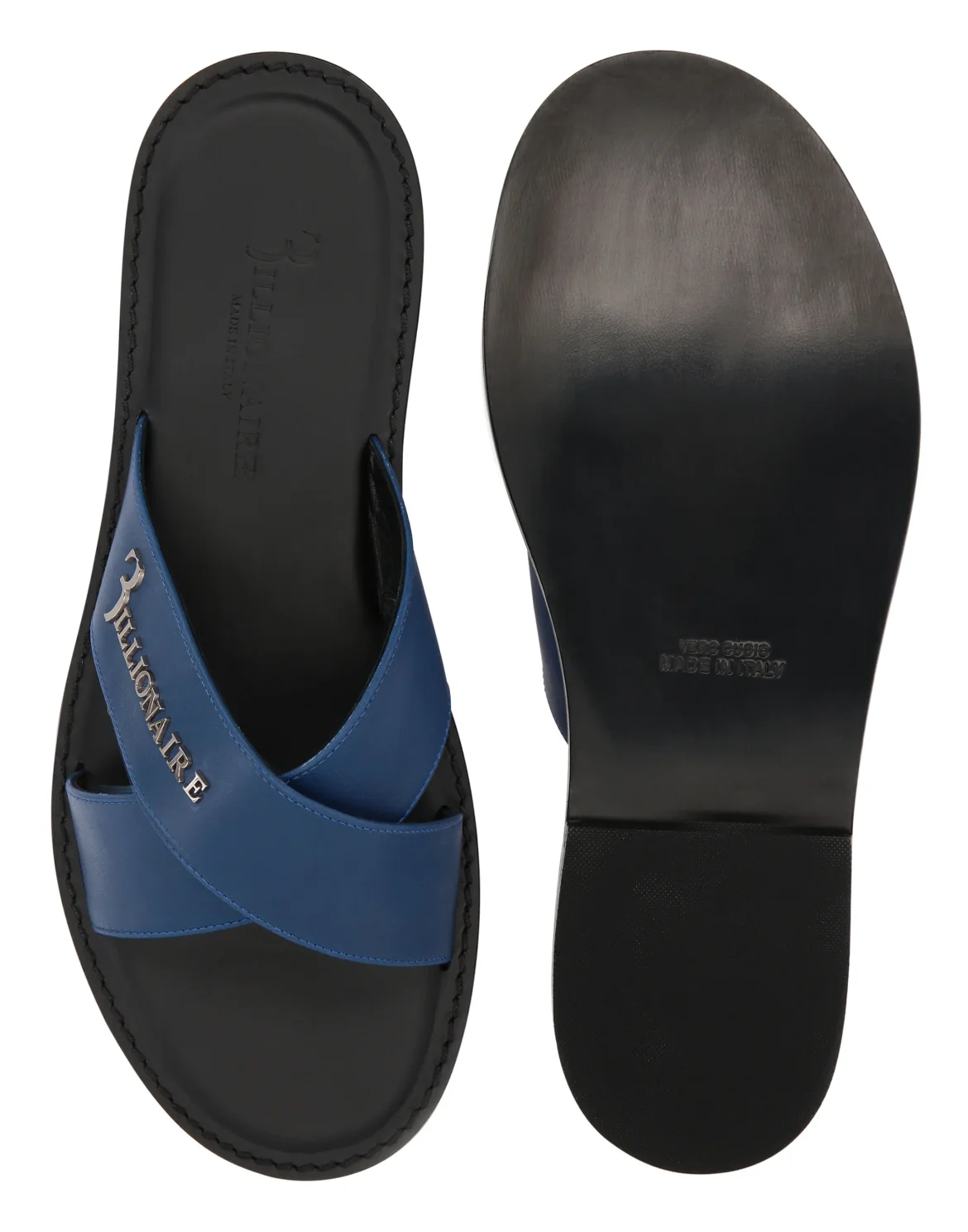 Sandals Flat Statement, цвет: Синий