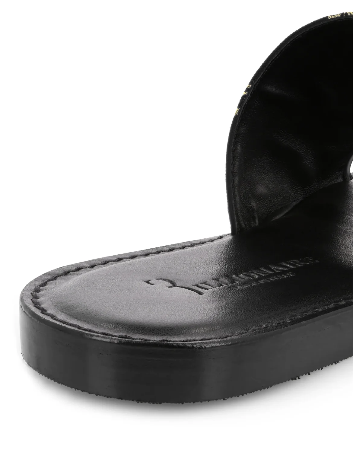 Sandals Flat Palms, цвет: Черный