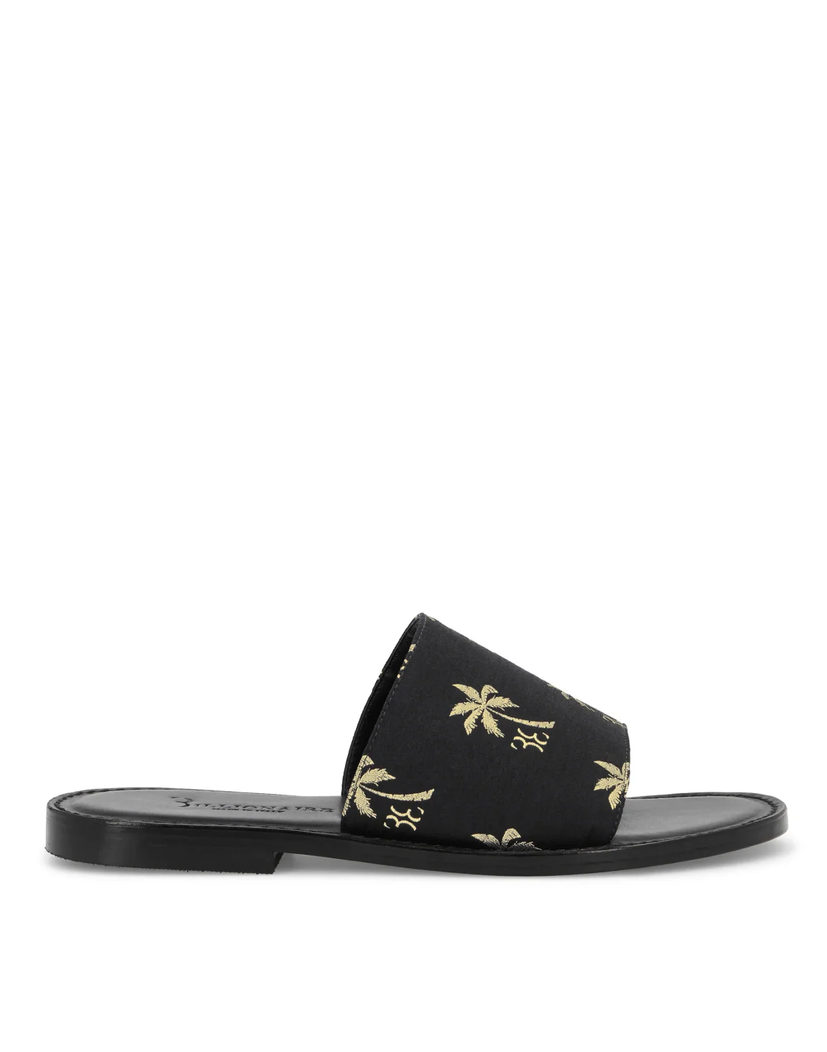 Sandals Flat Palms, цвет: Черный
