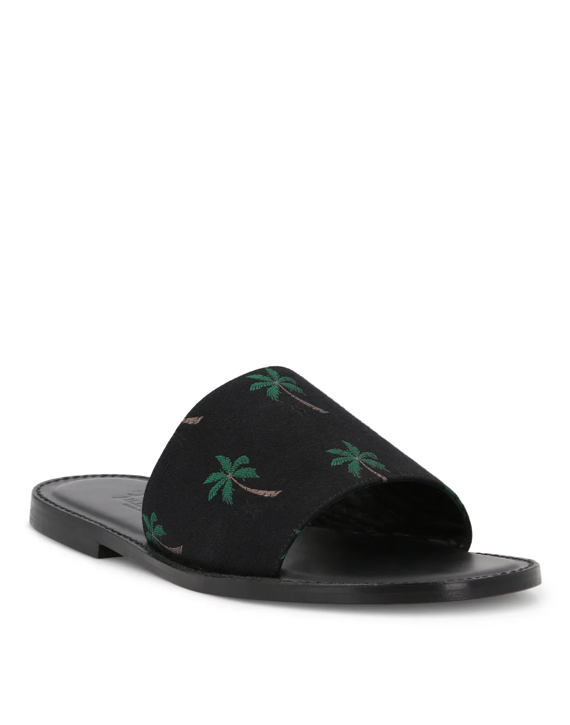 Sandals Flat Palms, цвет: Черный