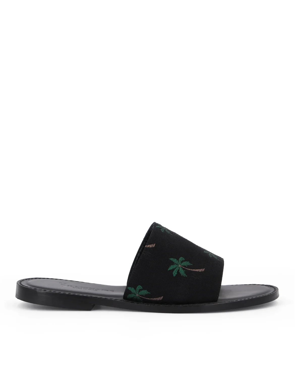 Sandals Flat Palms, цвет: Черный
