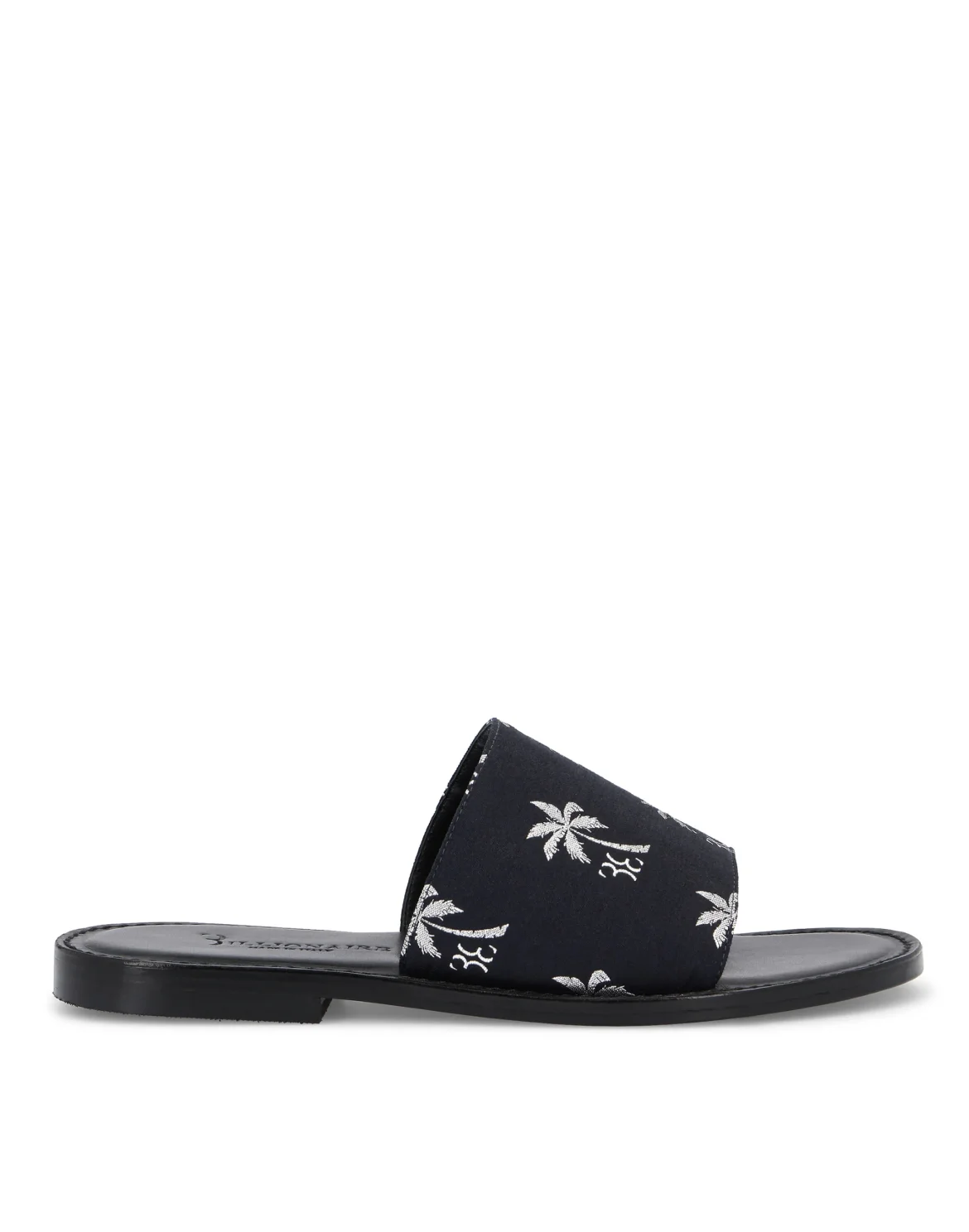 Sandals Flat Palms, цвет: Синий