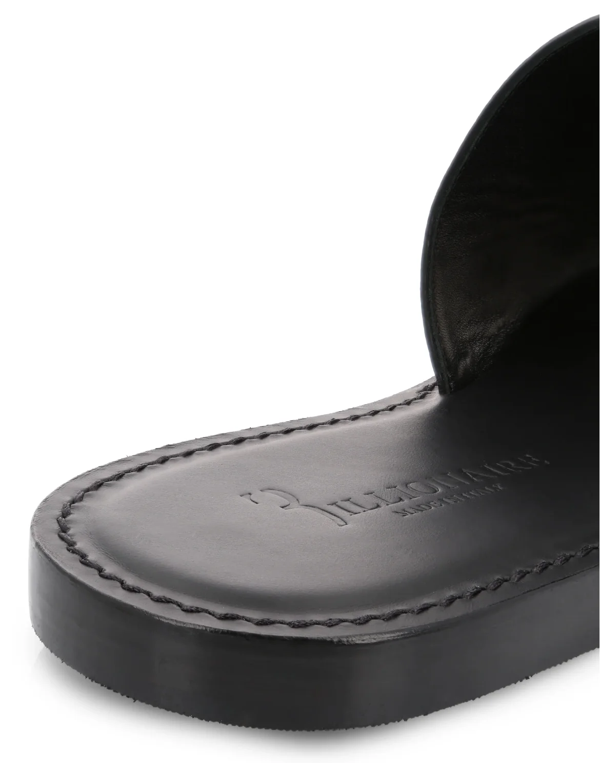 Sandals Flat Crest, цвет: Черный