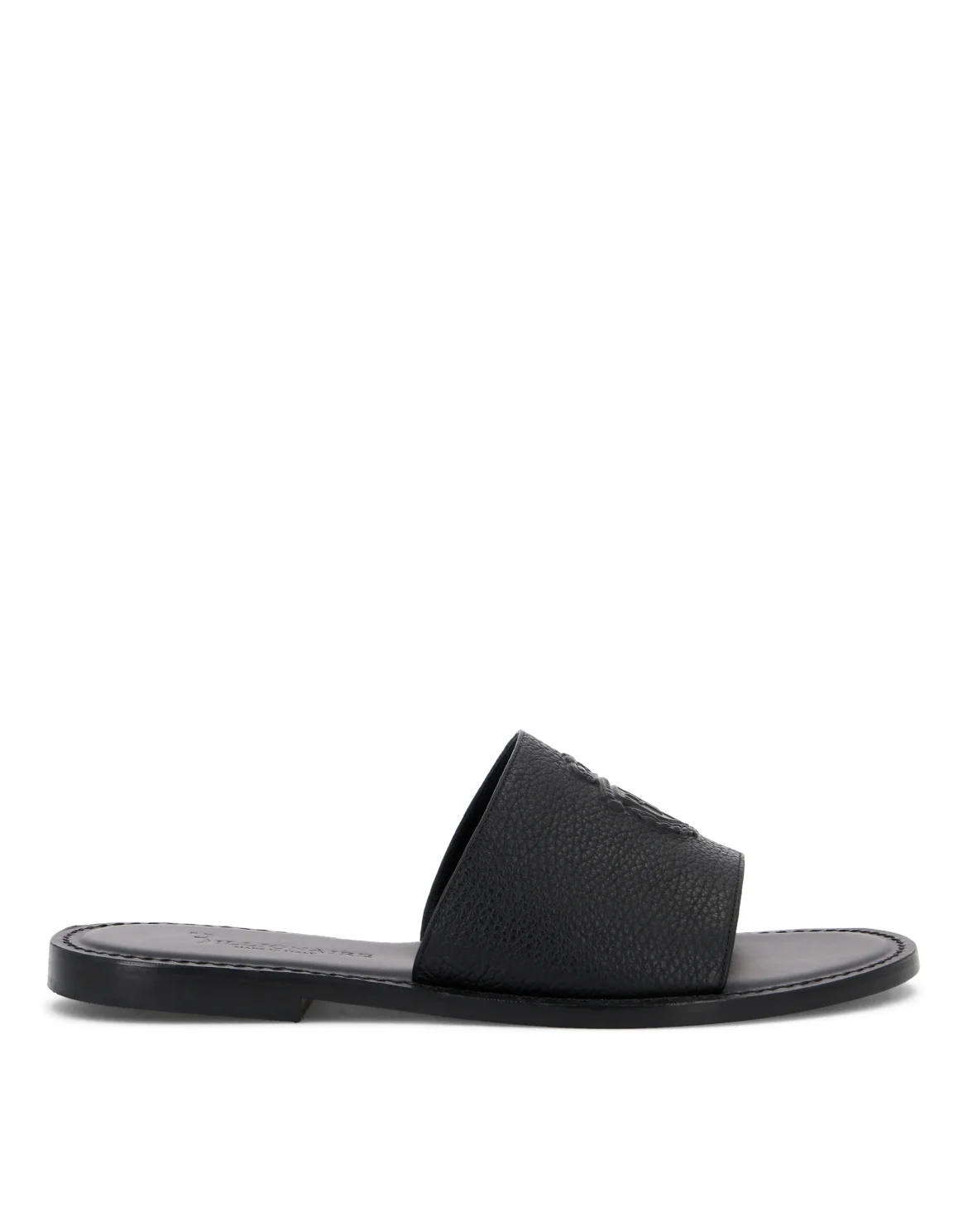 Sandals Flat Crest, цвет: Черный