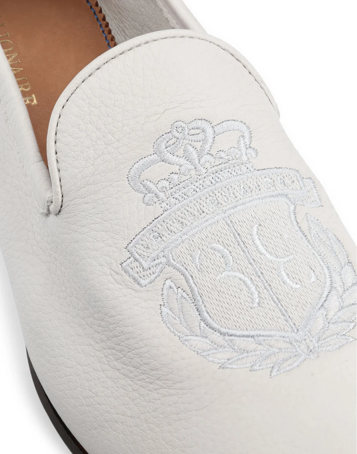 Loafers Crest, цвет: Белый