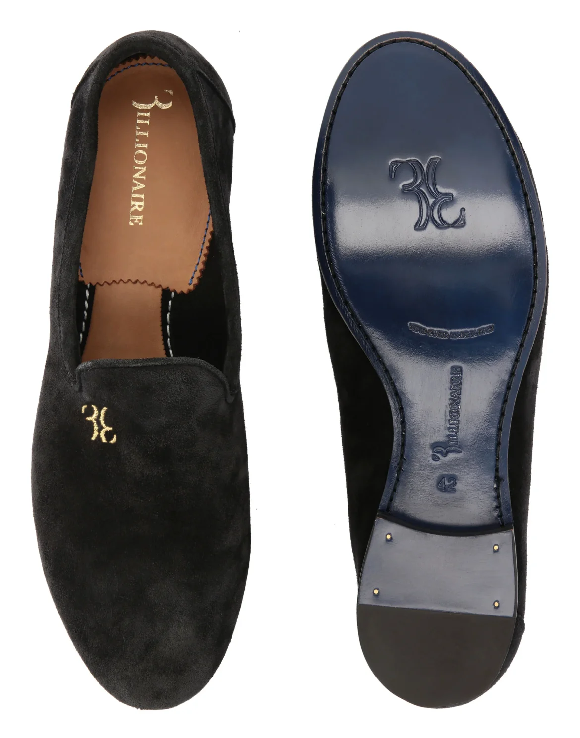 Loafers Double B, цвет: Черный