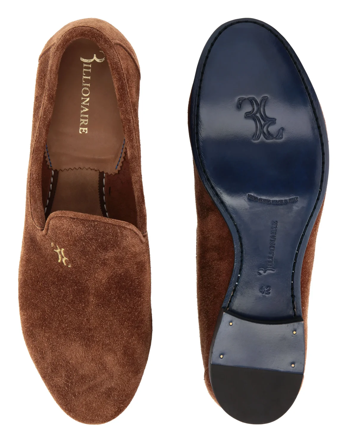 Loafers Double B, цвет: Коричневый