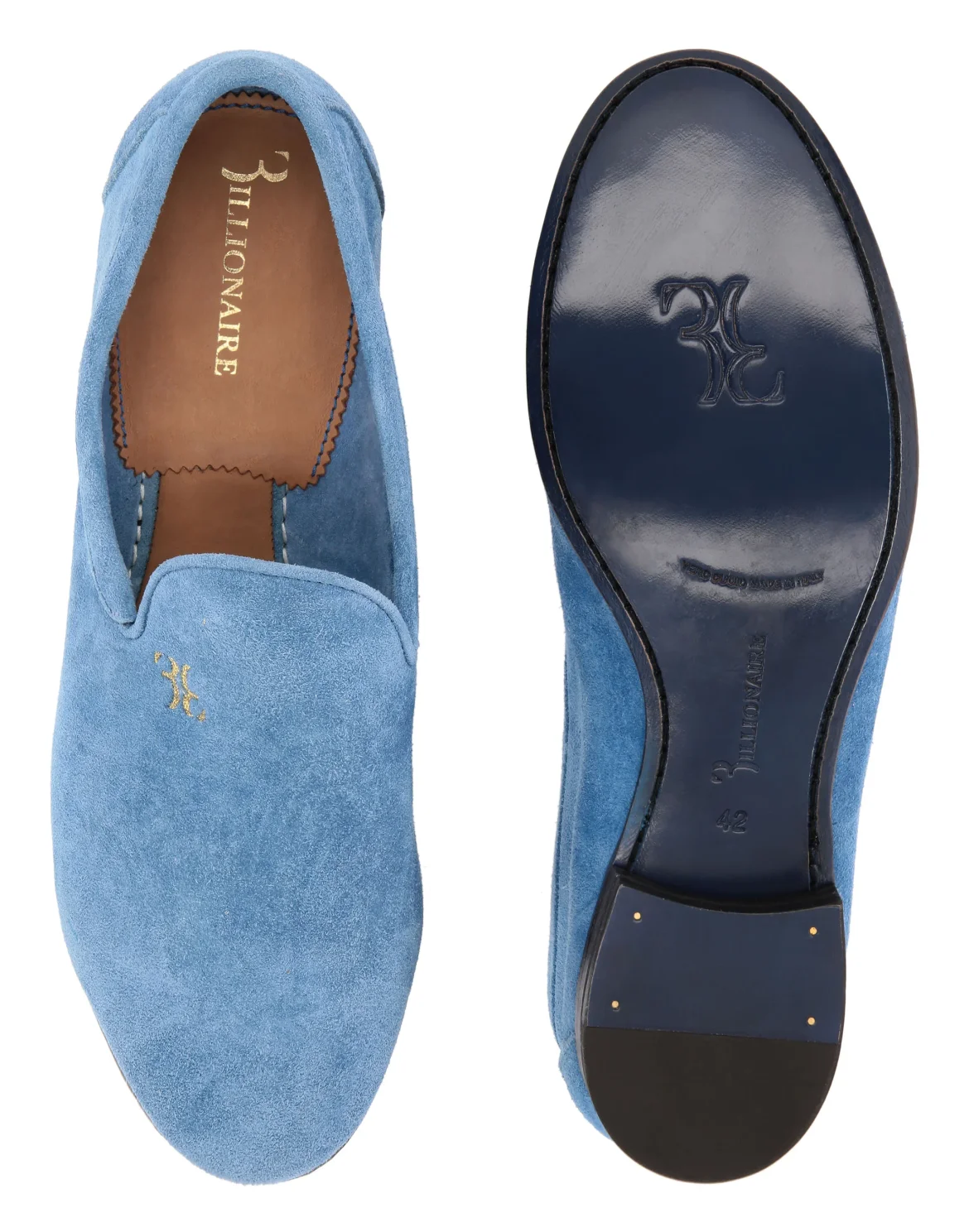 Loafers Double B, цвет: Синий
