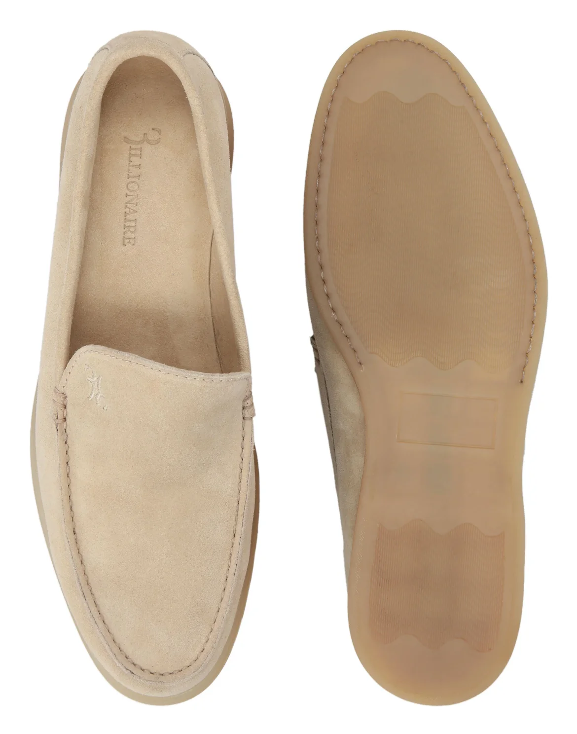 Moccasin Double B, цвет: Бежевый