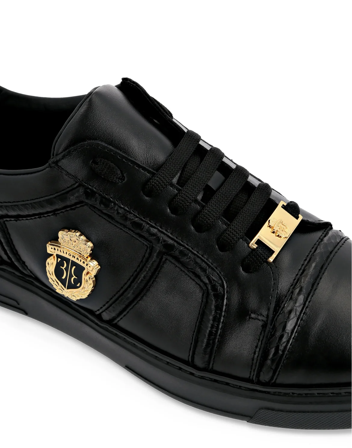 Lo-Top Sneakers Crest, цвет: Черный