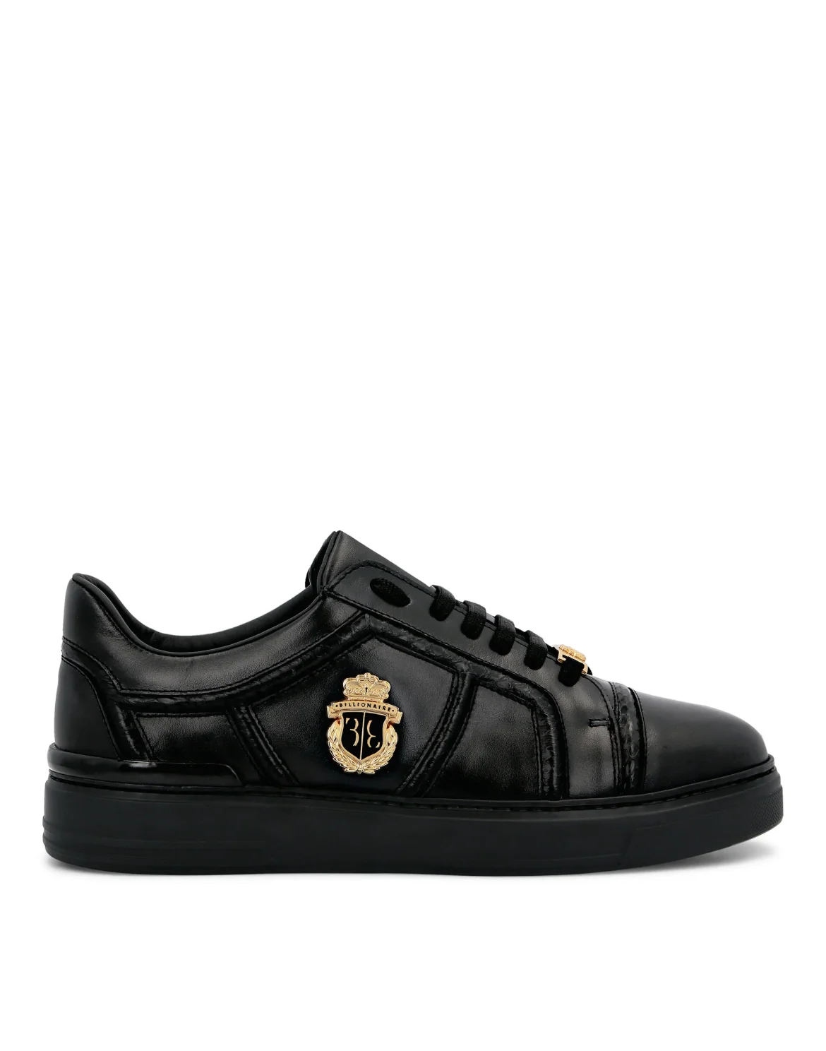 Lo-Top Sneakers Crest, цвет: Черный