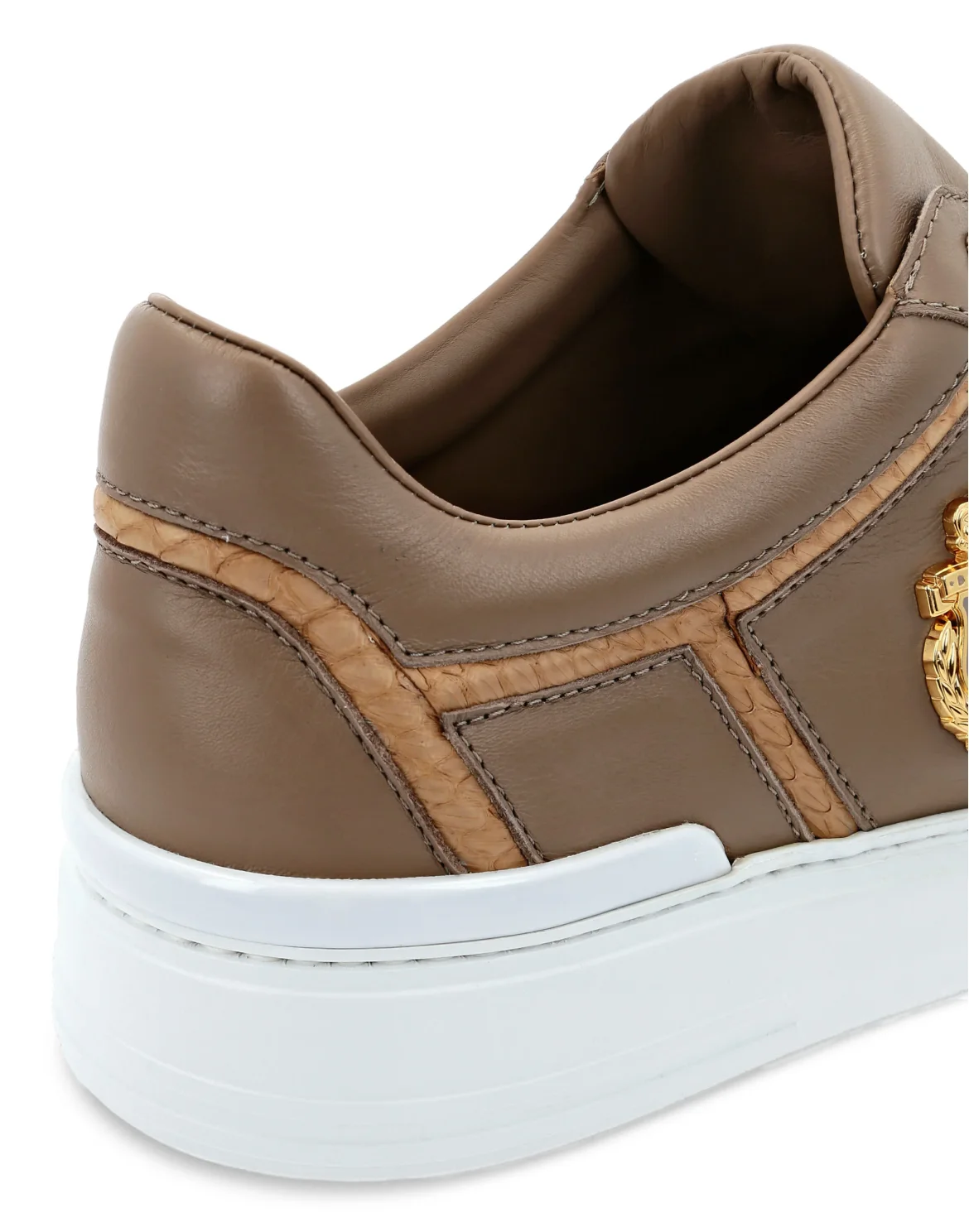 Lo-Top Sneakers Crest, цвет: Бежевый