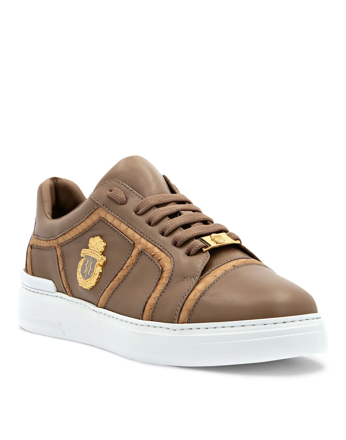 Lo-Top Sneakers Crest, цвет: Бежевый