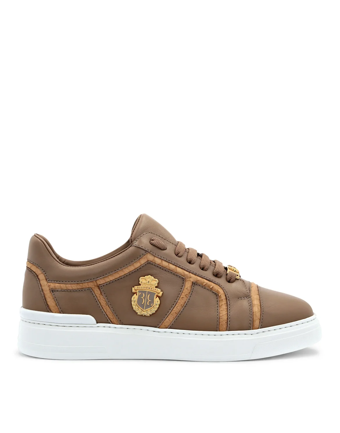 Lo-Top Sneakers Crest, цвет: Бежевый