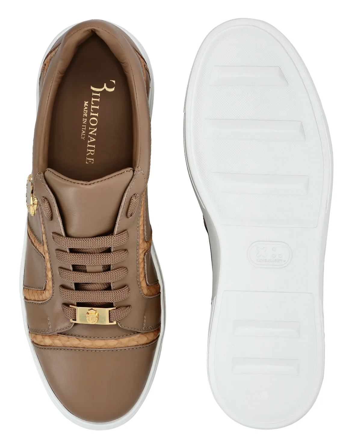 Lo-Top Sneakers Crest, цвет: Бежевый