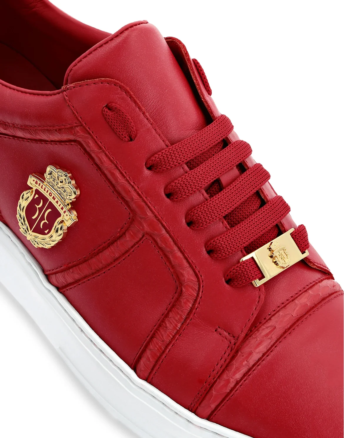 Lo-Top Sneakers Crest, цвет: Красный