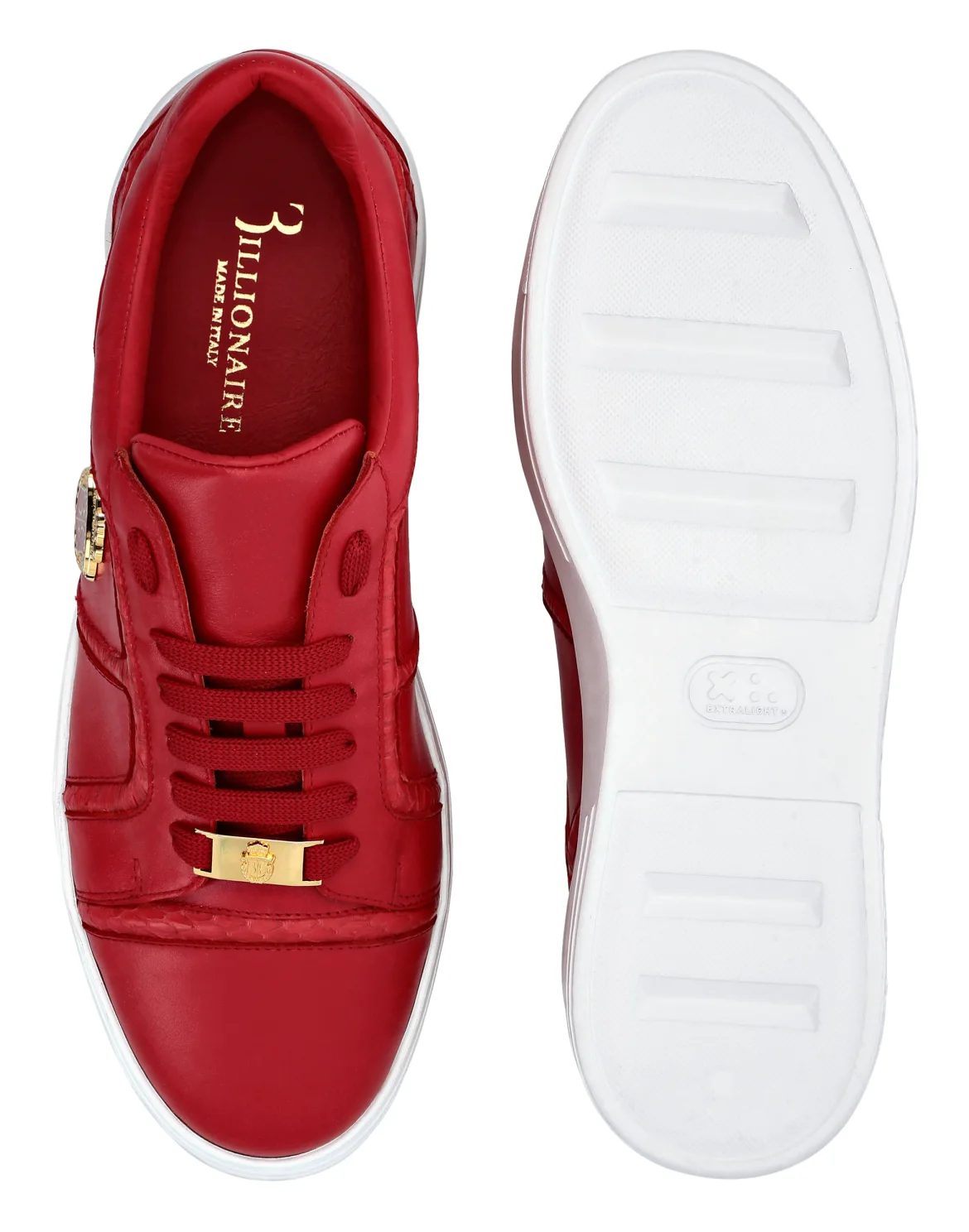 Lo-Top Sneakers Crest, цвет: Красный